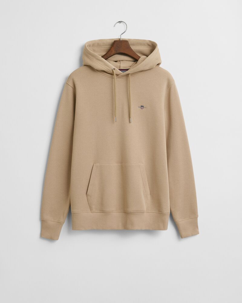 REG SHIELD HOODIE Brown / S