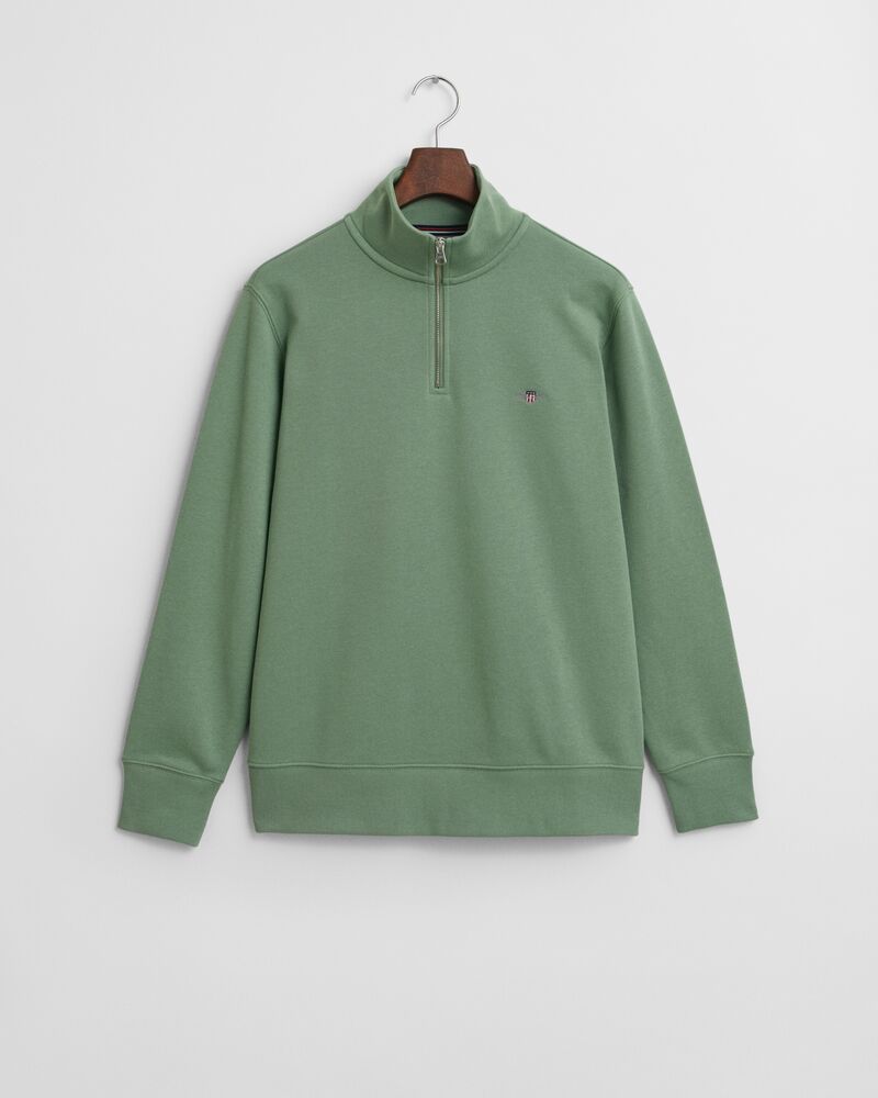 REG SHIELD HALF ZIP SWEAT Green / S