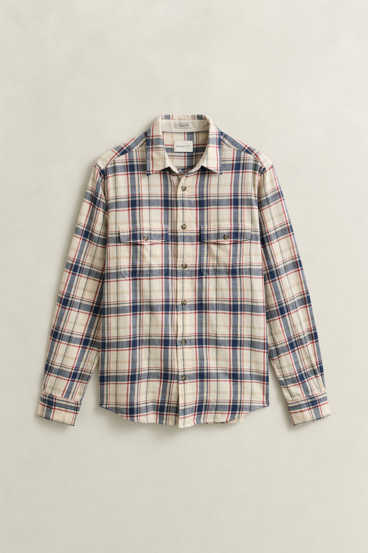 Regular Twill Patch Pocket Shirt