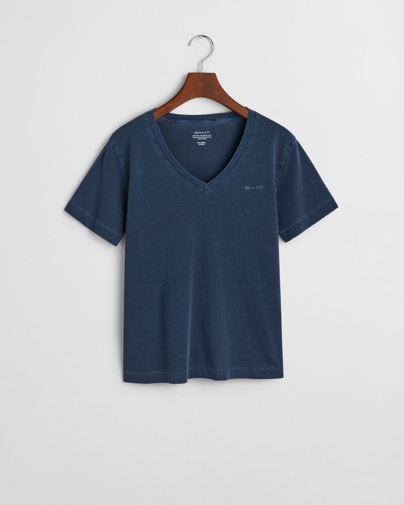 REG SUNFADED SS V-NECK T-SHIRT Blue / S