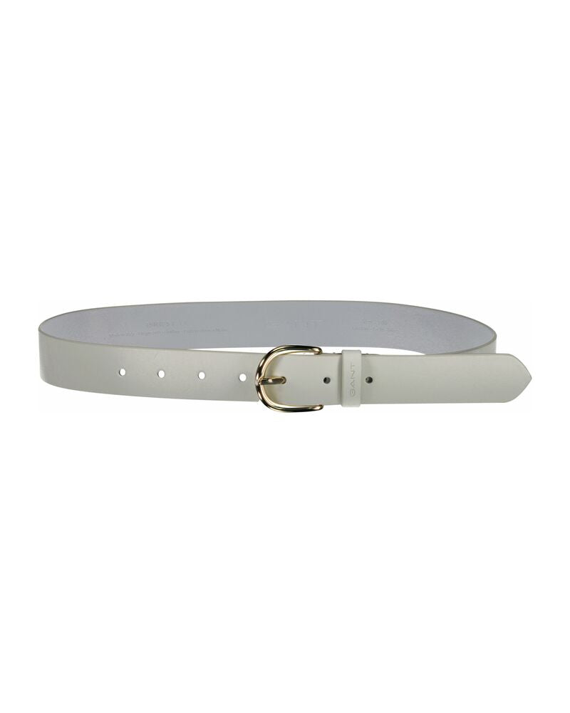 LEATHER BELT Beige / S-M
