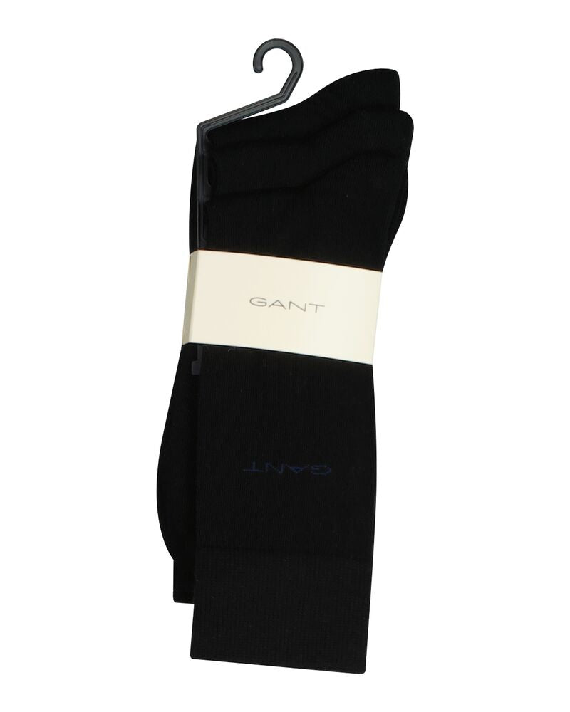 SOFT COTTON SOCKS 3-PACK Black / 40-42