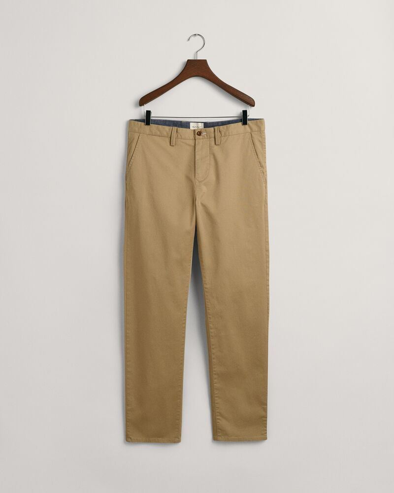 Regular Fit Twill Chinos Dark Khaki / 32X32