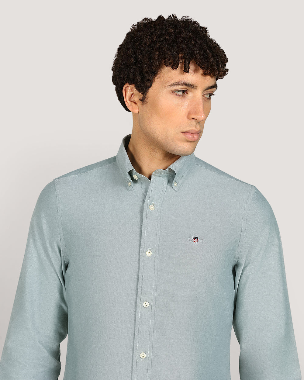 Gant Slim Classic Oxford Shirt For Men FOREST GREEN / M