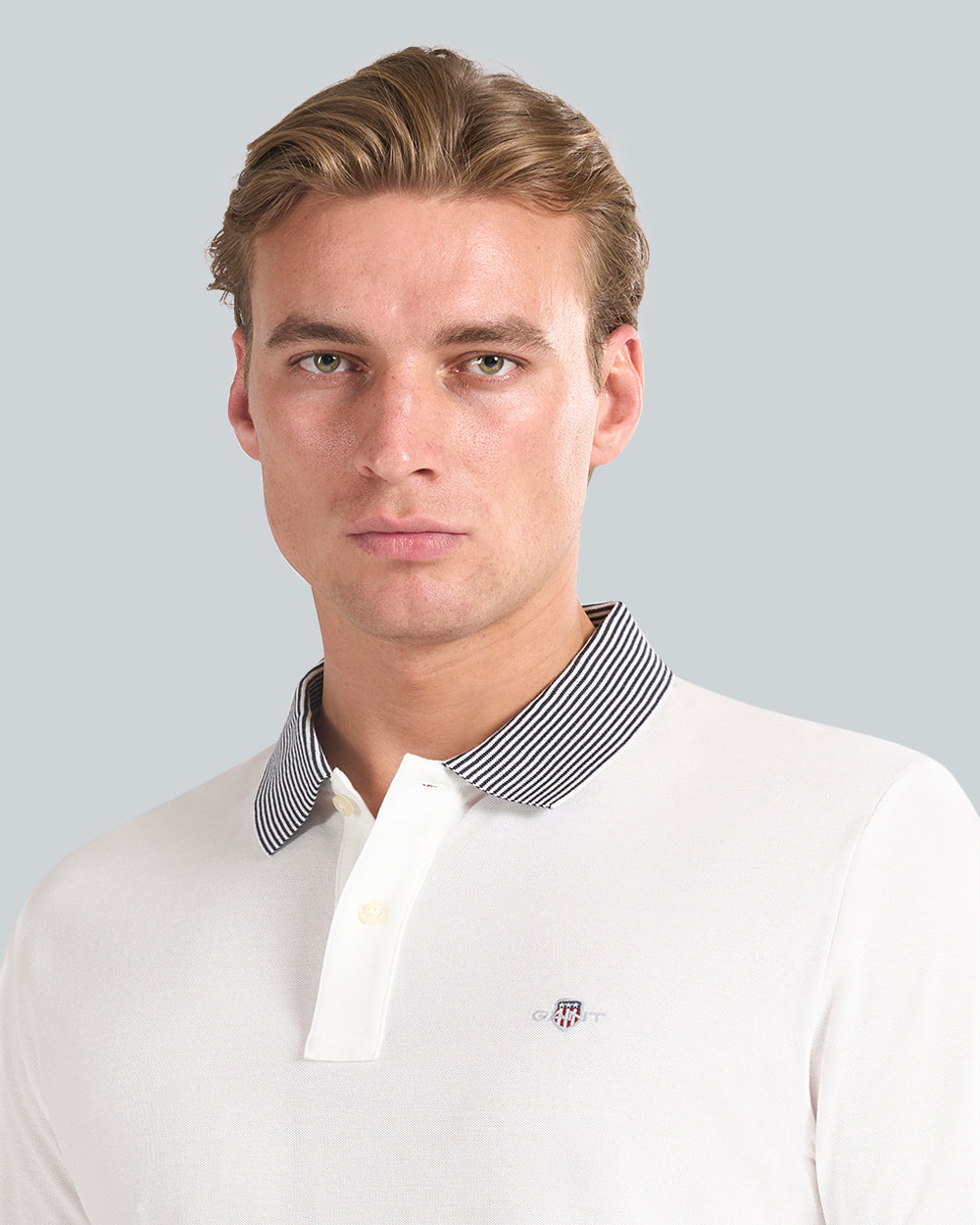 TIPPING DETAIL POLO White / L