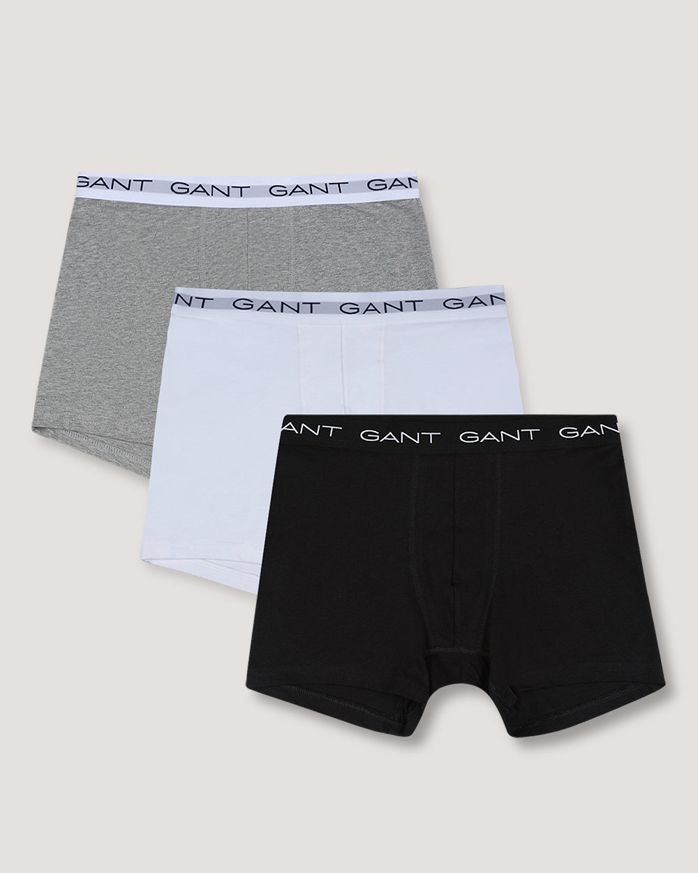 Gant Boxer Brief 3 Pack LIGHT GREY MELANGE / M