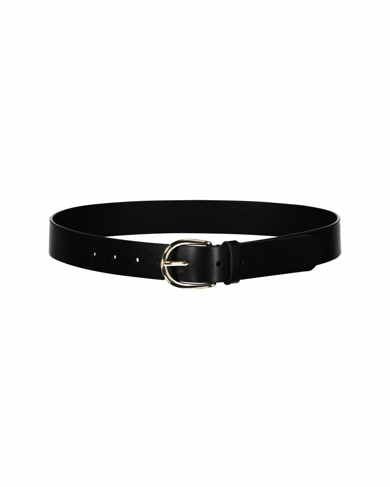 LEATHER BELT Black / S-M