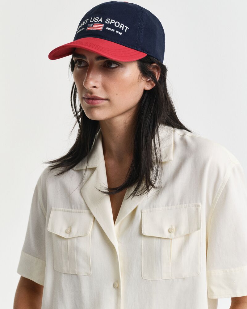 Relaxed Fit Pocket Shirt Cream / 32