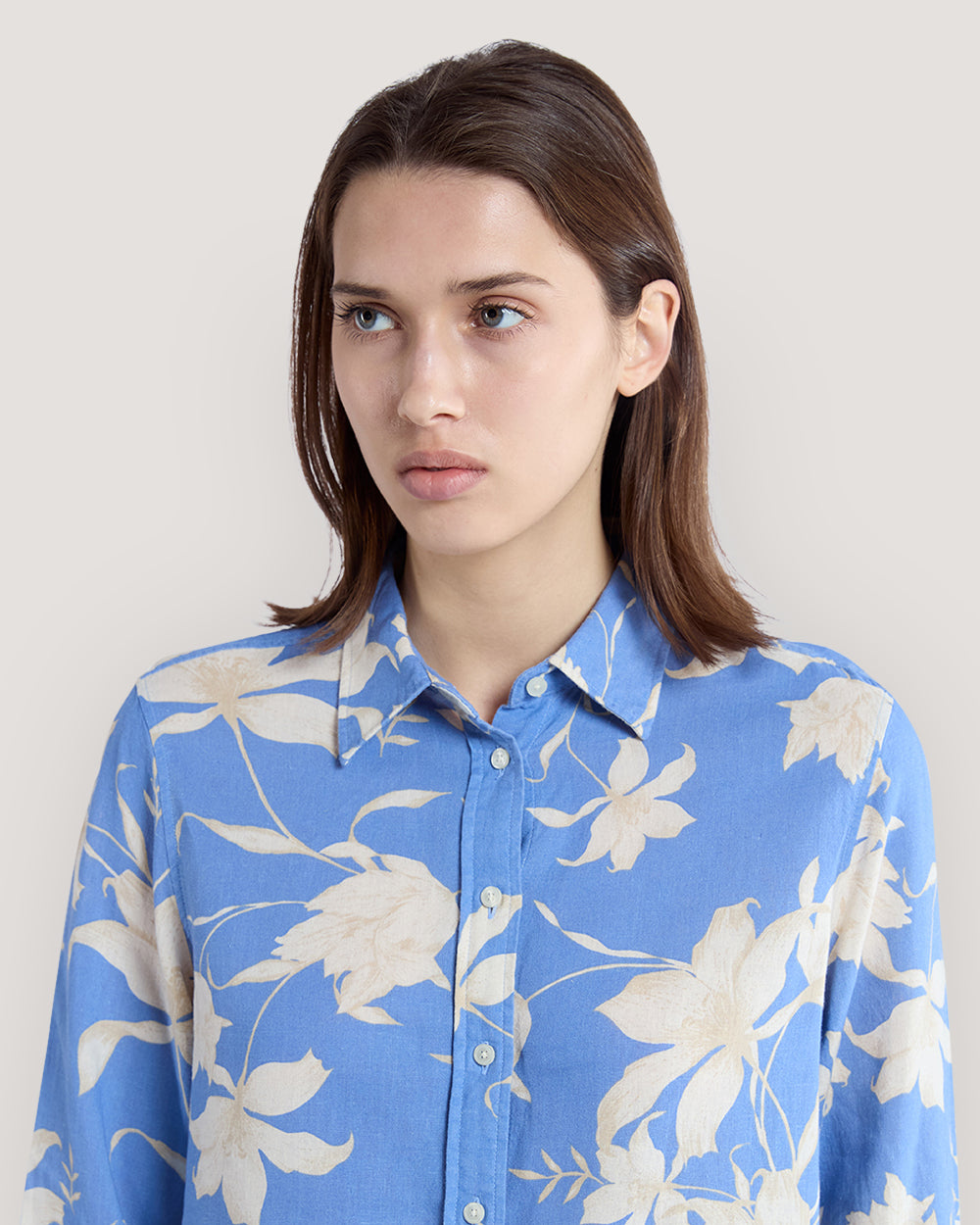 Tonal Striped Seersucker Skirt White / 36