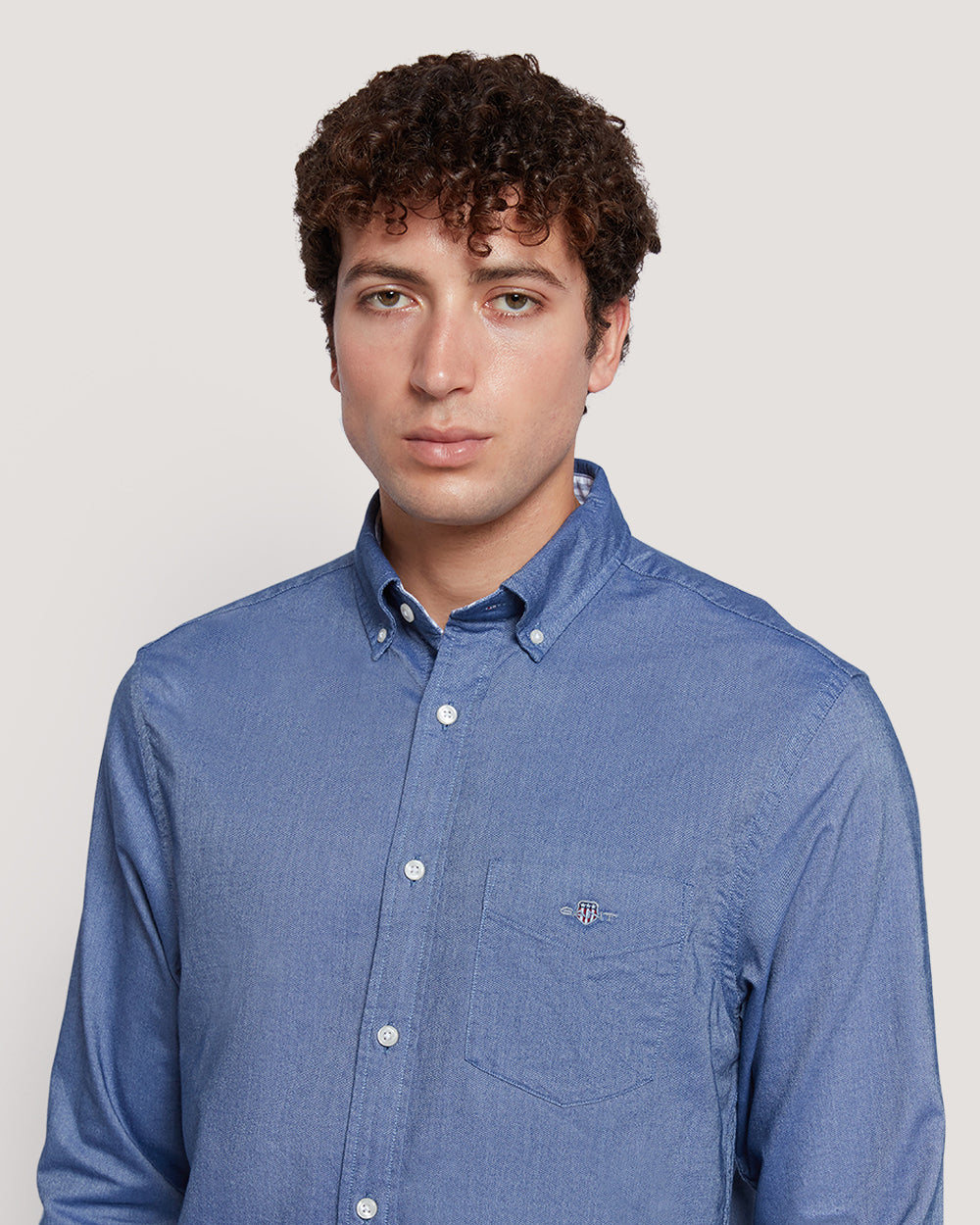 Gant Men’S Regular Fit Oxford Cotton Shirt PERSIAN BLUE / M