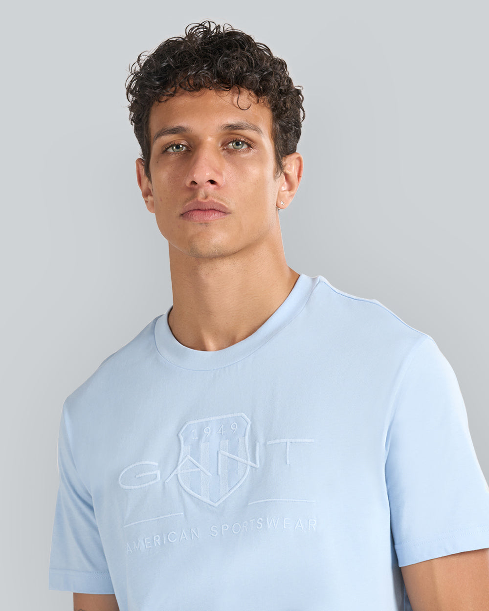 Tonal Shield T-Shirt Blue / L