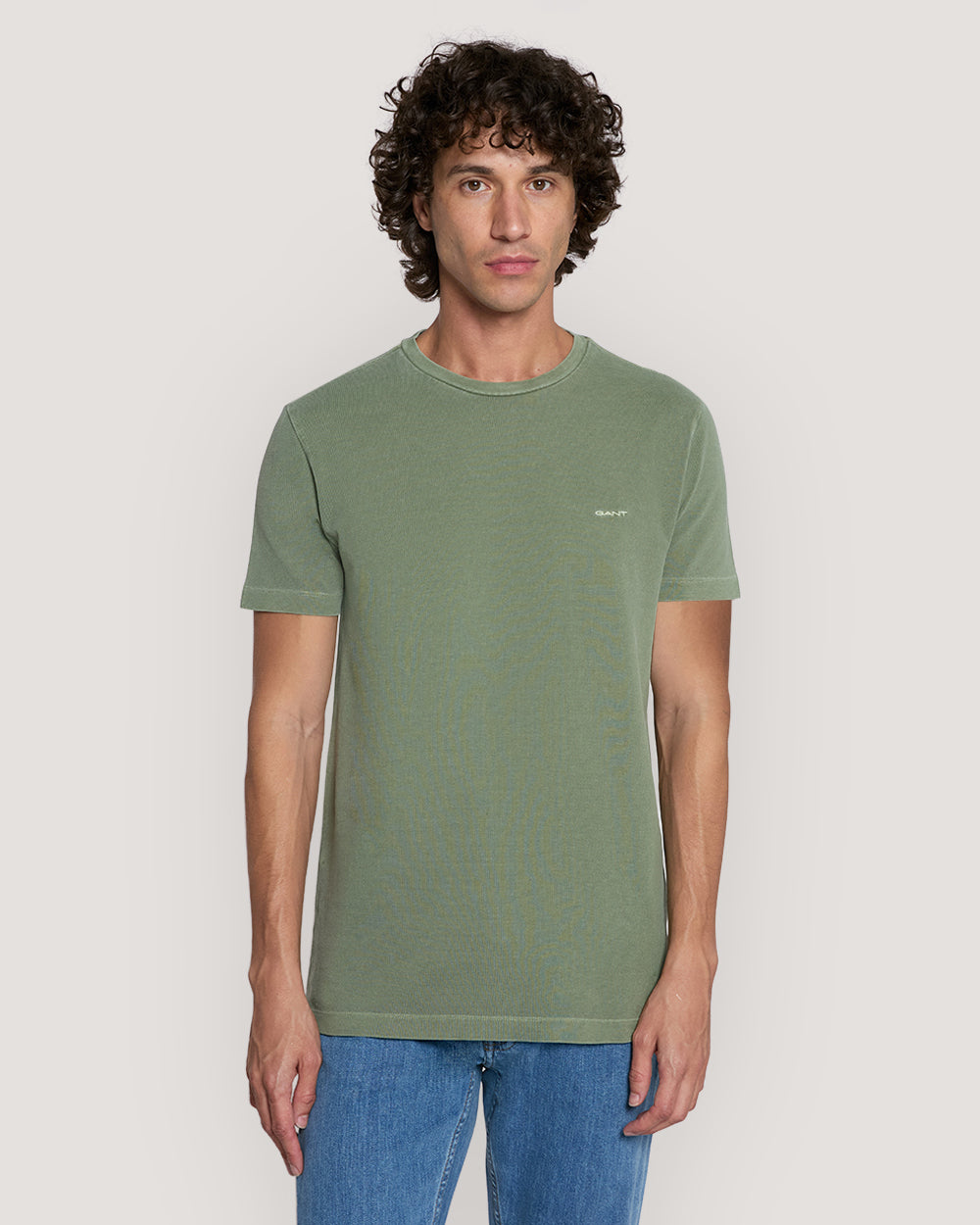 GANT REG SHIELD SS T-SHIRT - T-shirt basic - white/bianco GANT REG SHIELD SS T-SHIRT - T-shirt basic - white/bianco