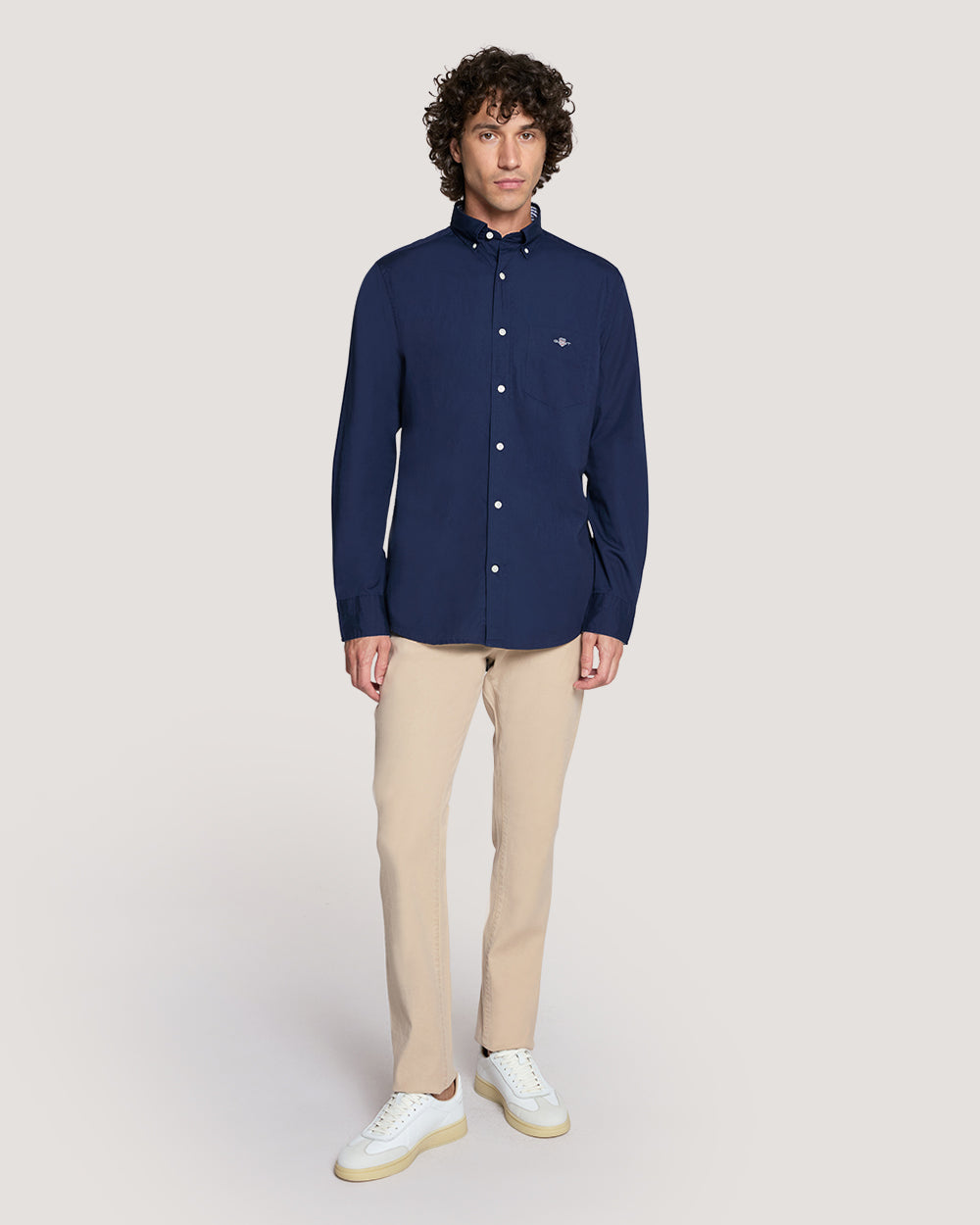 Slim Fit Cotton Linen Chinos Dry Sand / 32X32