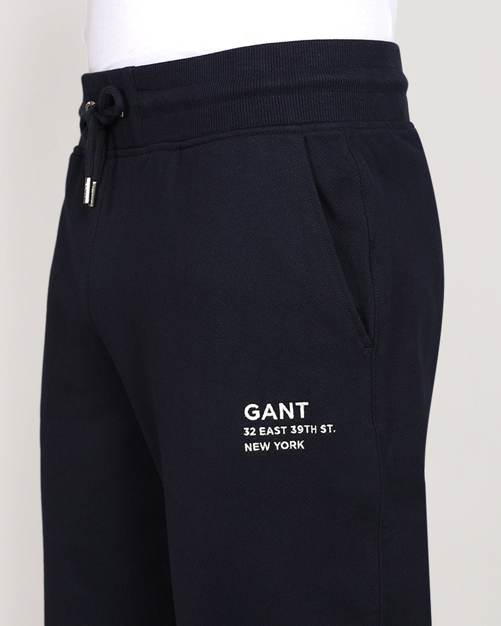 Gant Script Graphic Jersey Sweatpants - Navy EVENING BLUE / M
