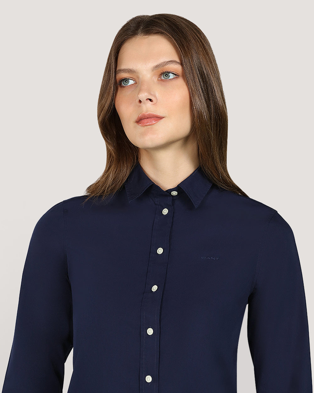 Gant Regular Popl Shirt For Women CLASSIC BLUE / 32