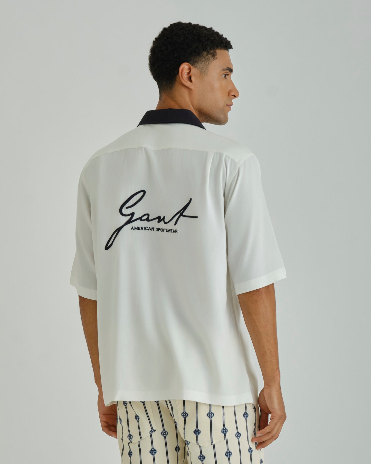 REG VISCOSE SHIRT White / M