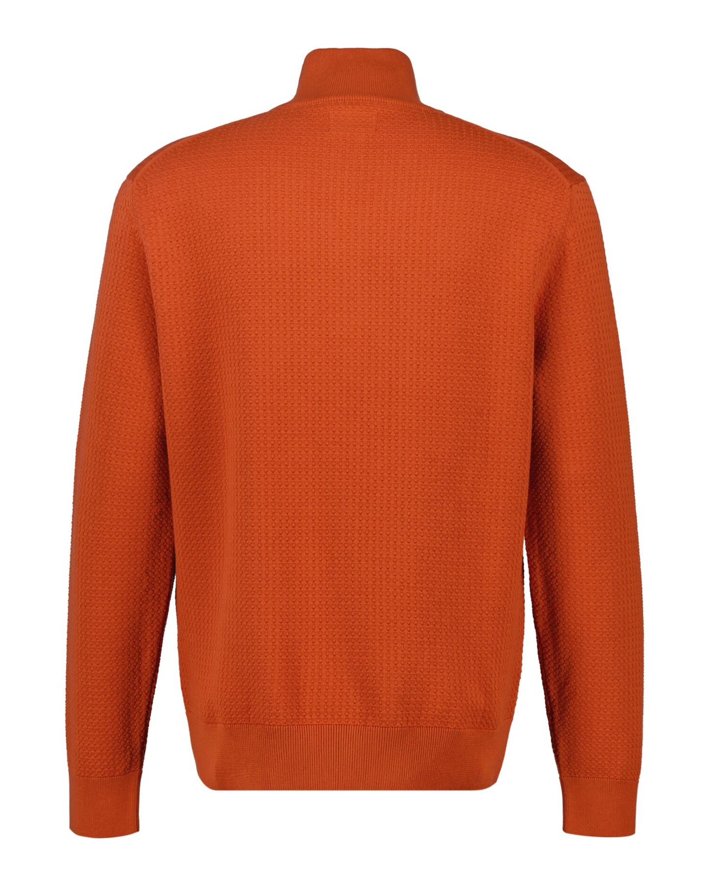 Textured Cotton Short Sleeve Polo