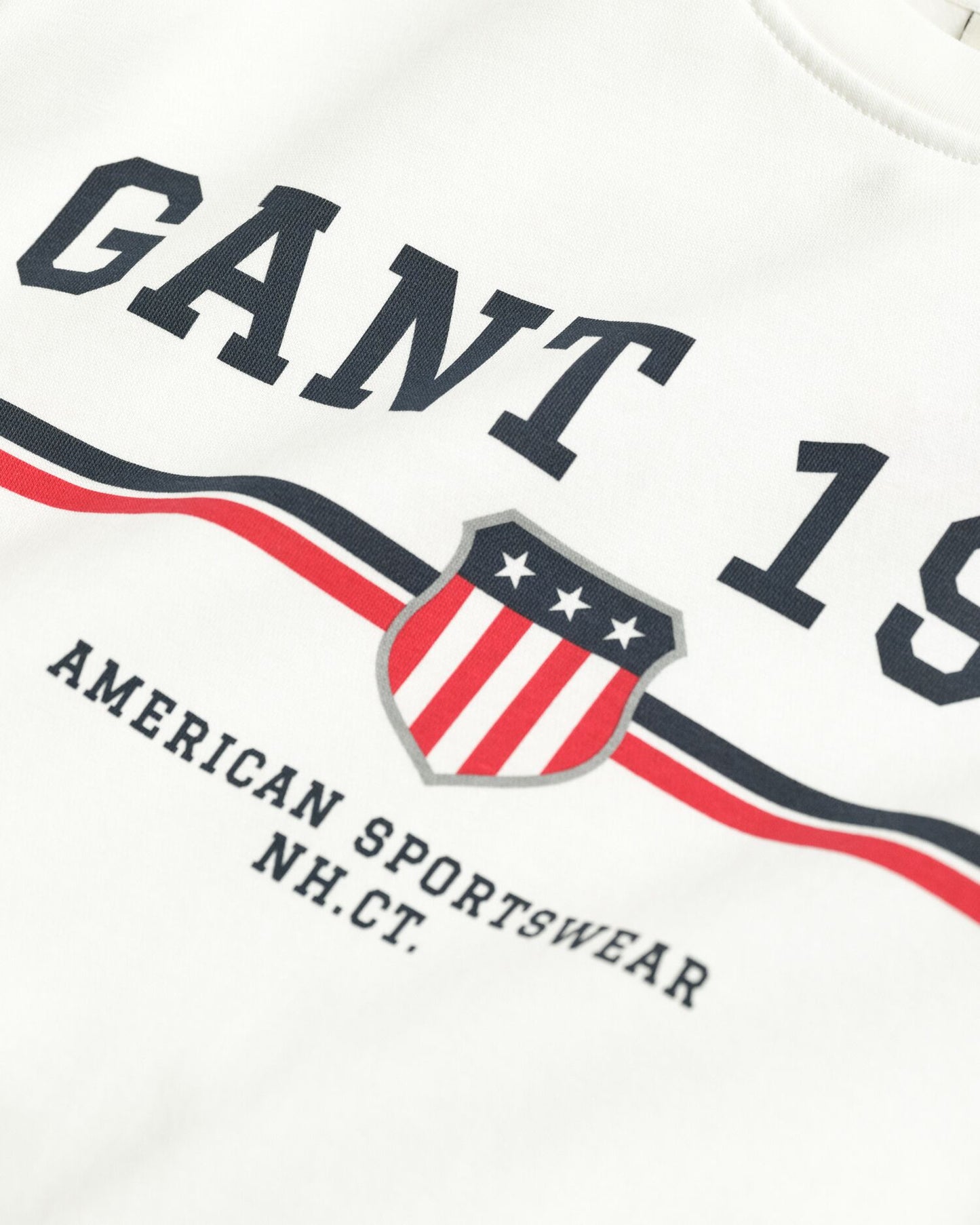 GANT Graphic Crew Neck Sweatshirt