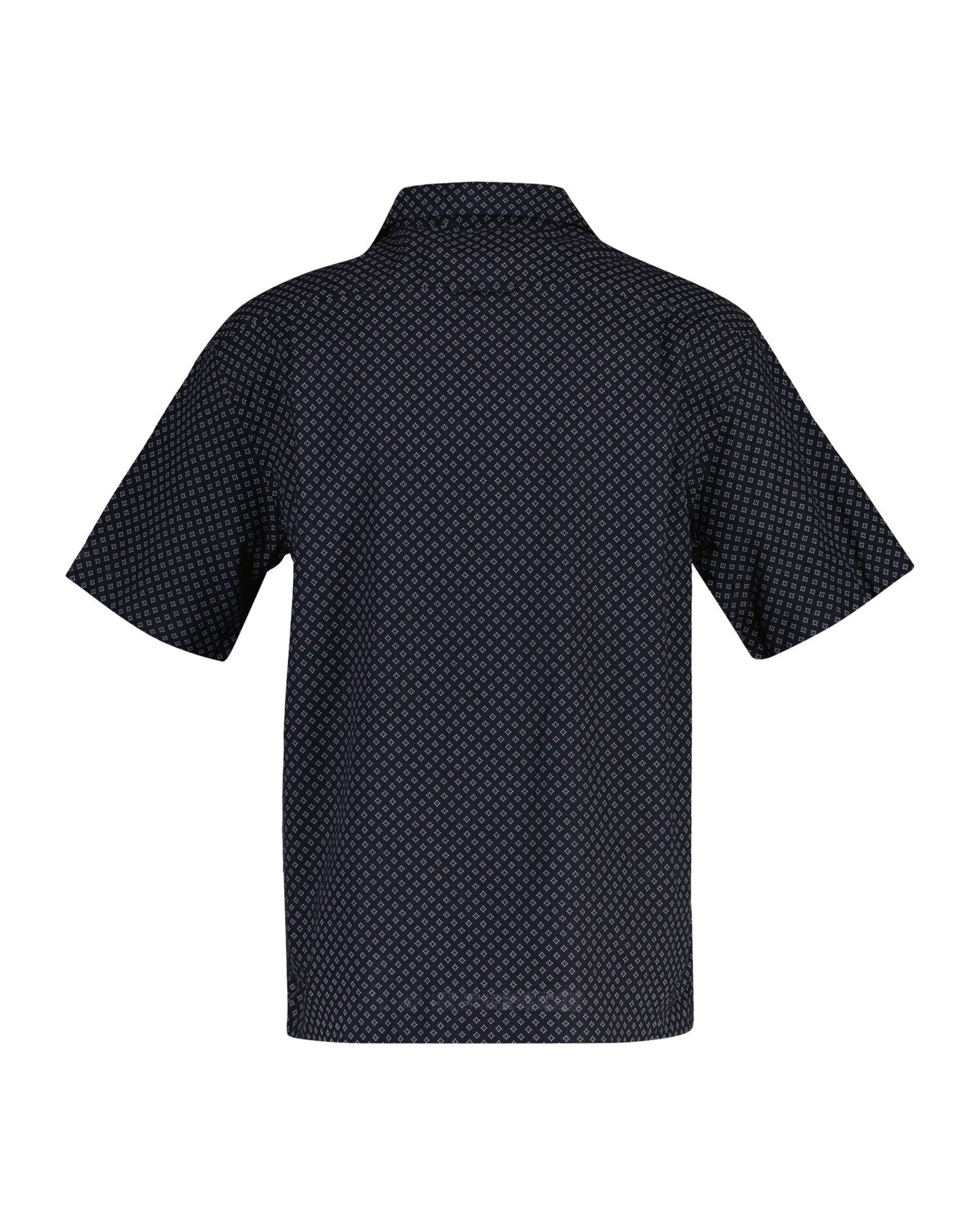 Regular Cotton Linen Print SS Shirt