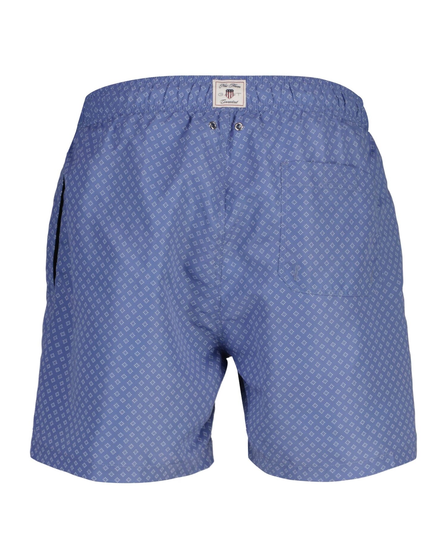 Mini Geometric Print Swim Shorts