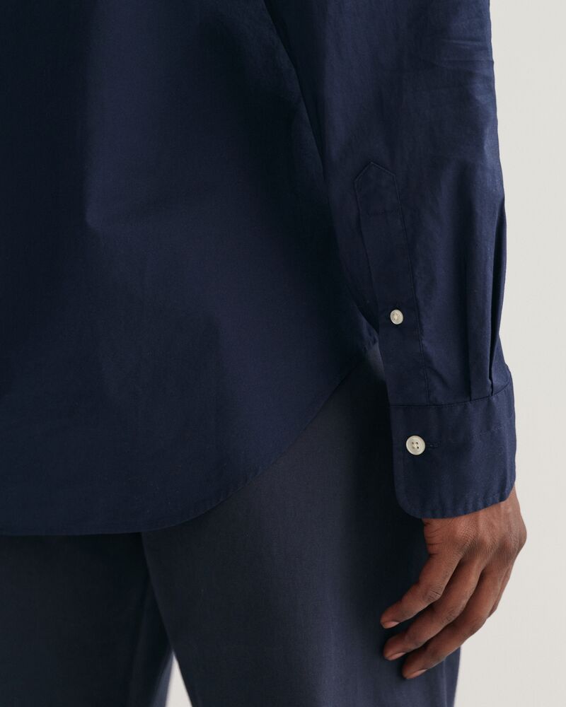Slim Fit Classic Poplin Shirt MARINE / S