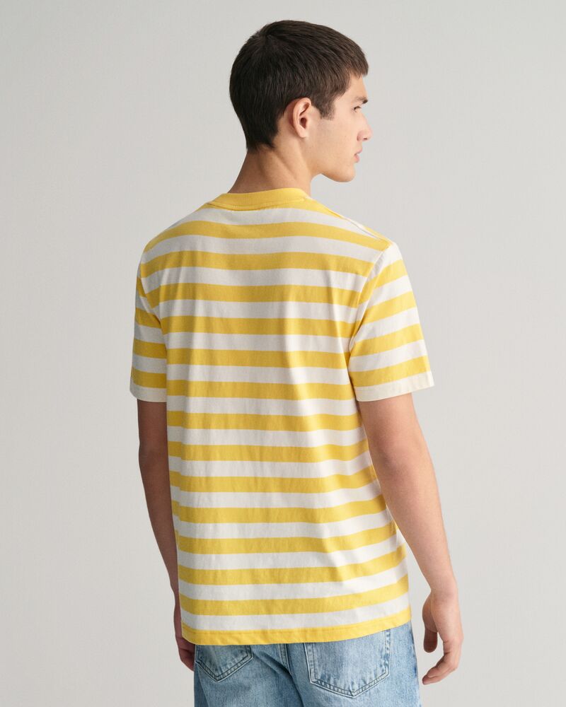 Multi Striped T-Shirt S / SMOOTH YELLOW