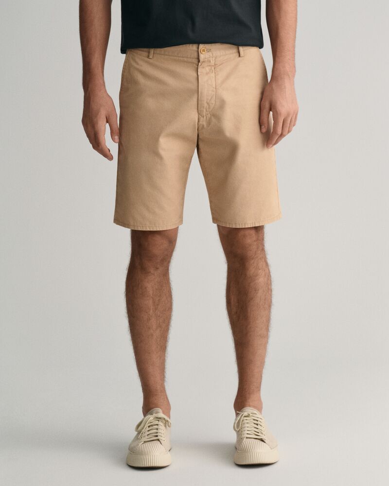 Relaxed Fit Chino Shorts 30 / DARK KHAKI