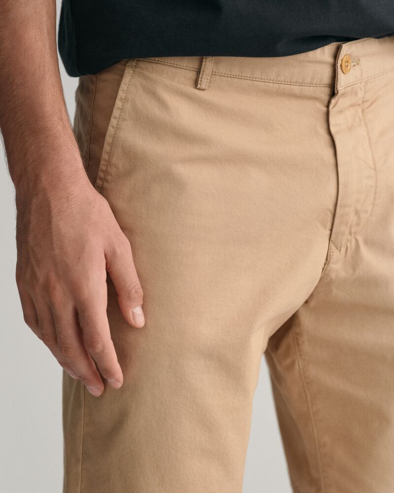 Relaxed Fit Chino Shorts 30 / DARK KHAKI