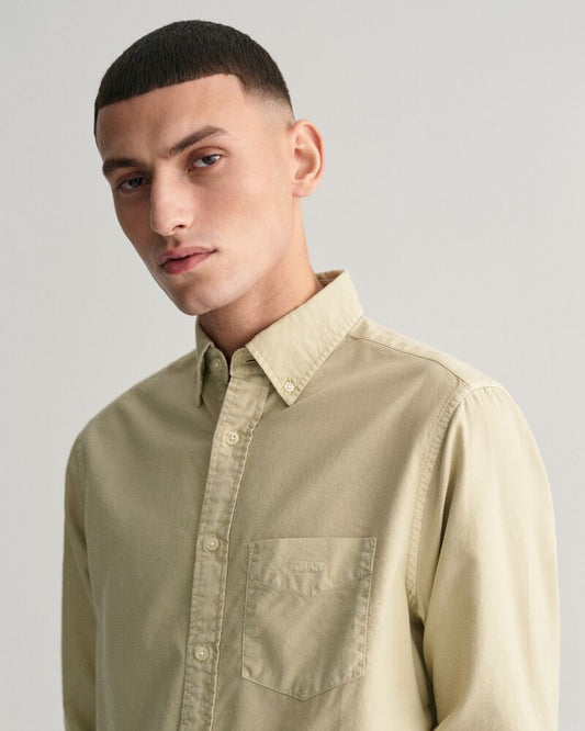 Regular Fit Sunfaded Archive Oxford Shirt
