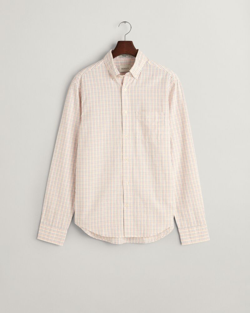 Regular Fit Tattersall Archive Oxford Shirt S / EGGSHELL