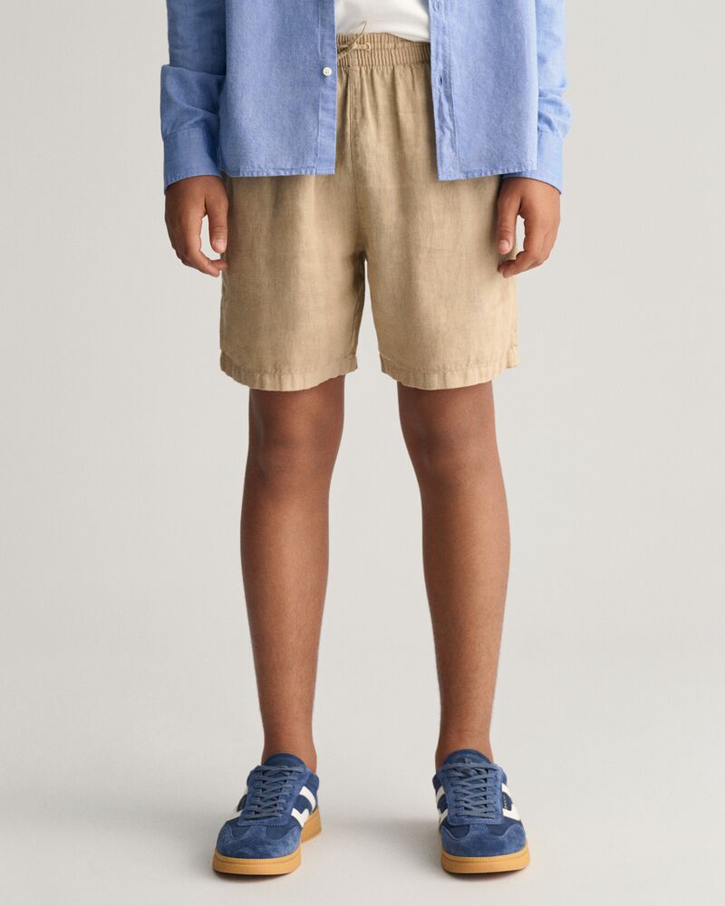 Teens Linen Shorts '134/140 / DRY SAND