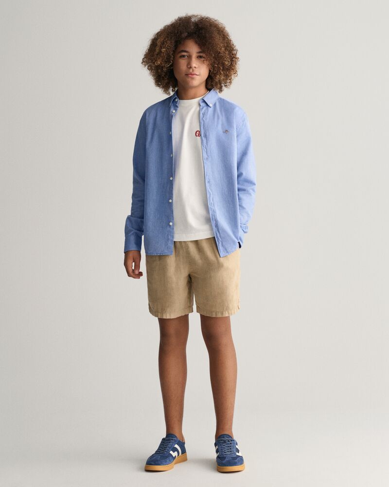 Teens Linen Shorts '134/140 / DRY SAND