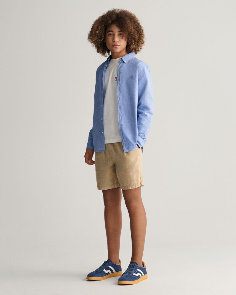 Teens Linen Shorts '134/140 / DRY SAND