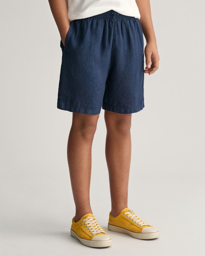 Teens Linen Shorts '134/140 / MARINE