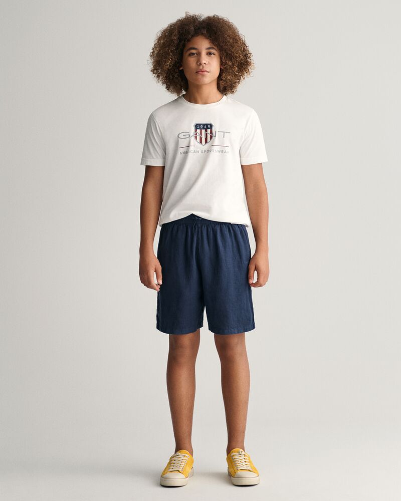 Teens Linen Shorts '134/140 / MARINE