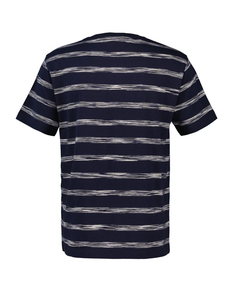 STRIPED SHORT SLEEVE T-SHIRT EVENING BLUE / S