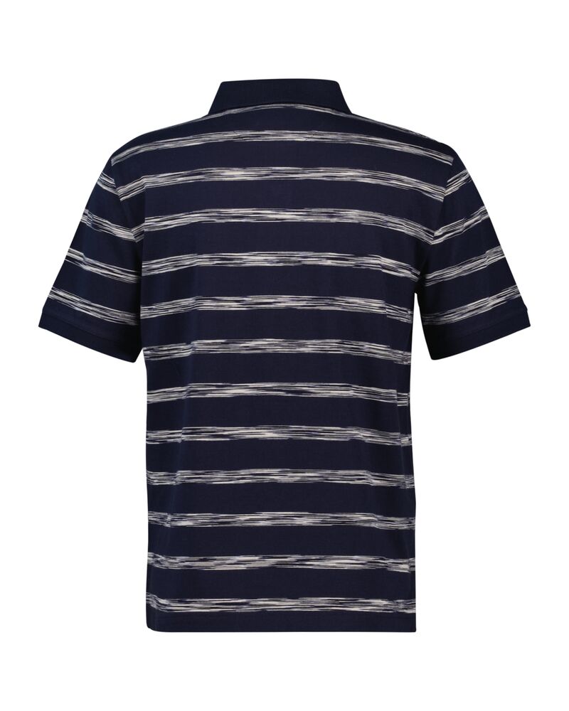 STRIPED POLO EVENING BLUE / S
