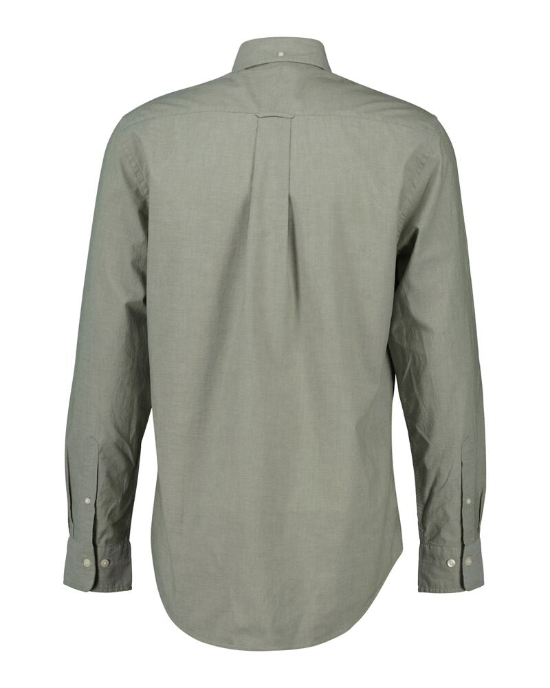 REGULAR CLASSIC SHORT SLEEVE POPLIN SHIRT CITRUS SORBET / S