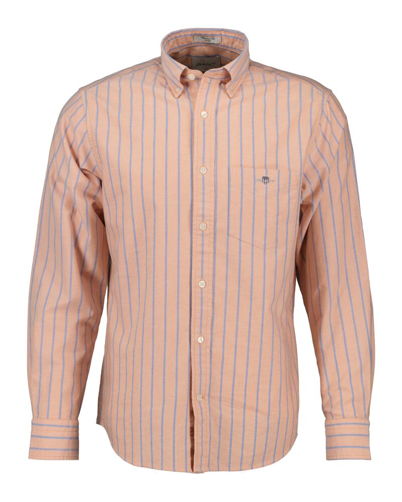REGULAR Fit Striped Classic Short Sleeve Oxford Shirt 844 / S