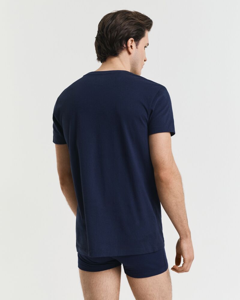 C-NECK T-SHIRT 2-PACK NAVY / WHITE / S
