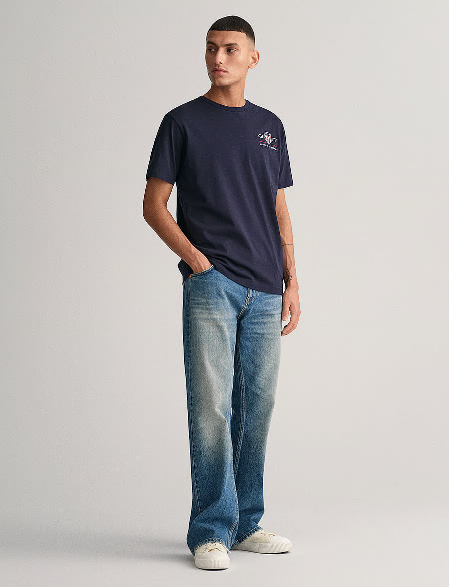Embroidered Archive Shield T-Shirt