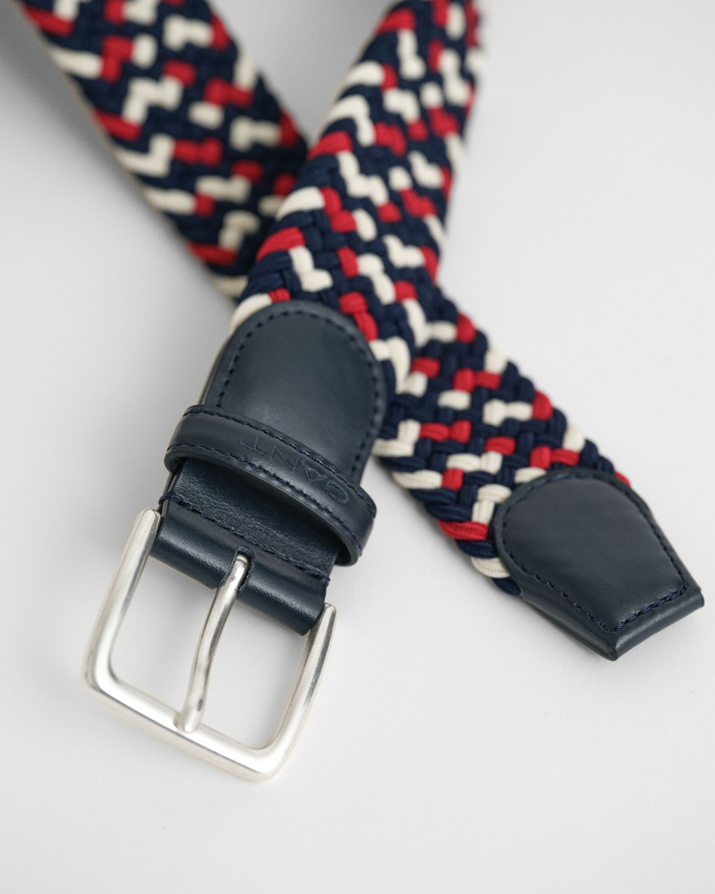 Multicolored Braided Elastic Belt