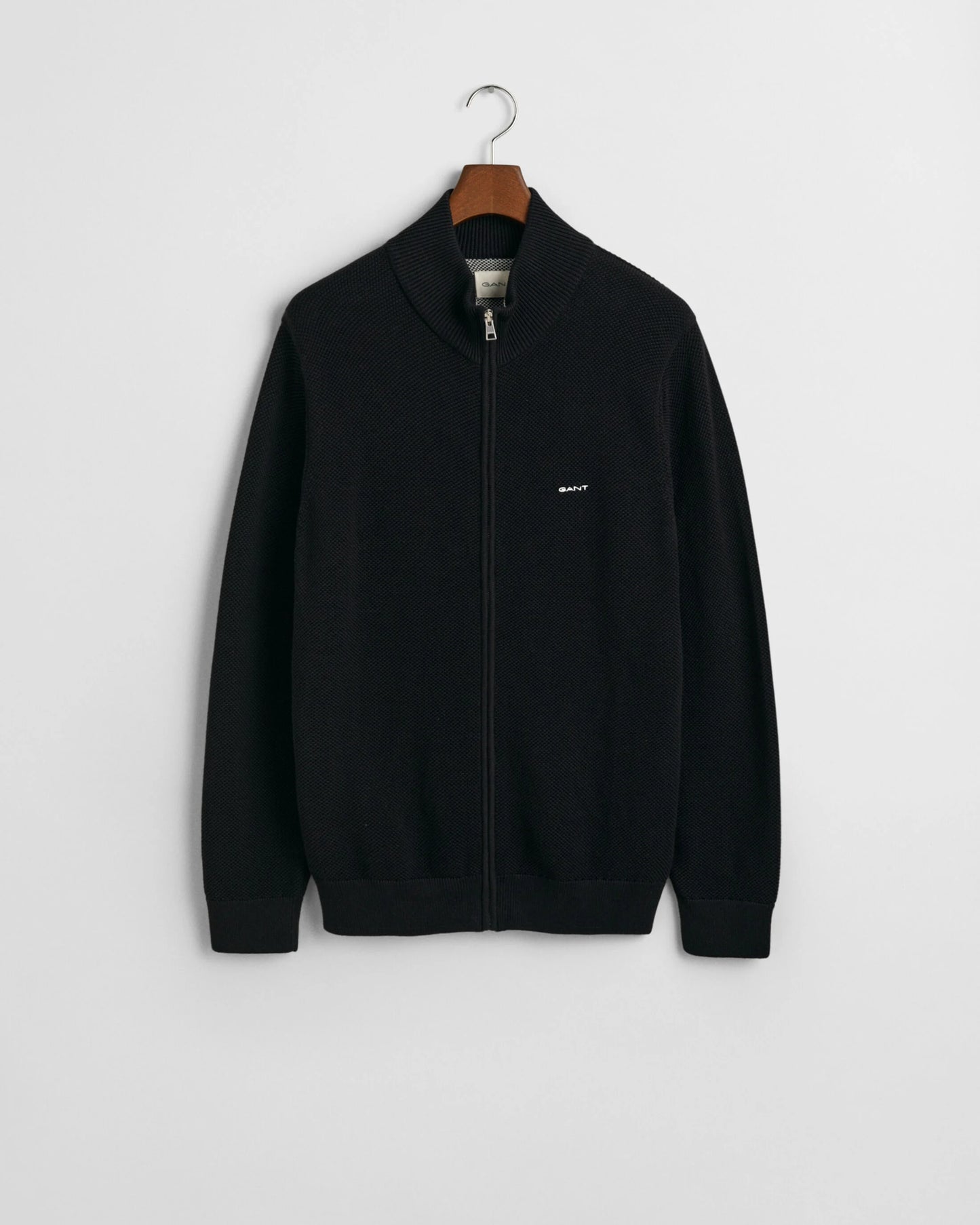 Gant Cotton Piqué Zip Cardigan
