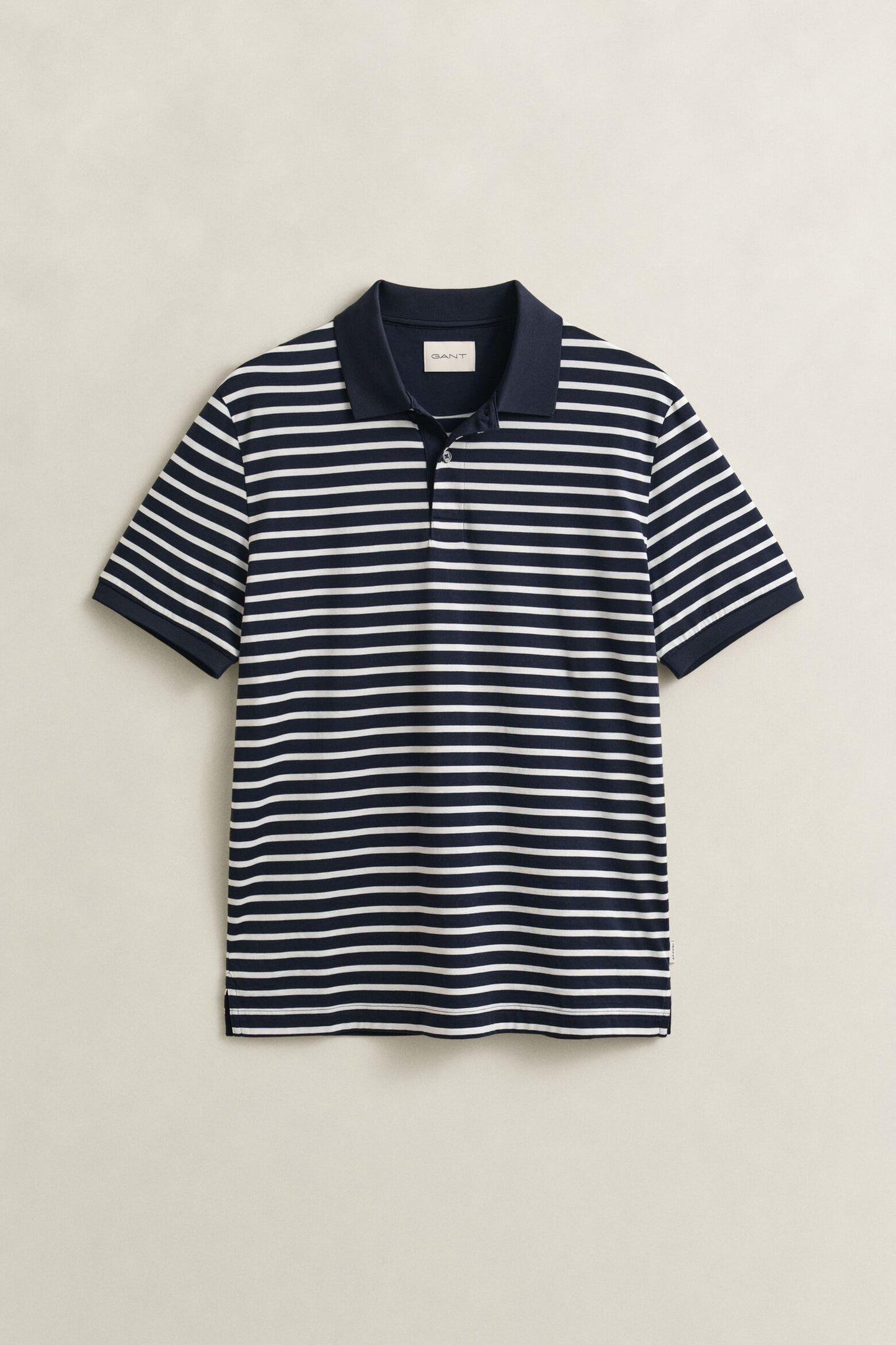 Pima Cotton Striped Polo Shirt