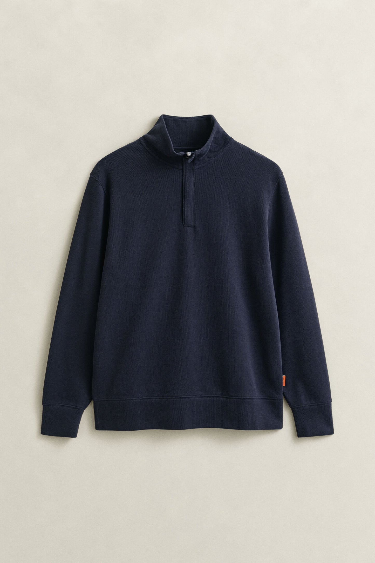 Light Seersucker Half Zip Top