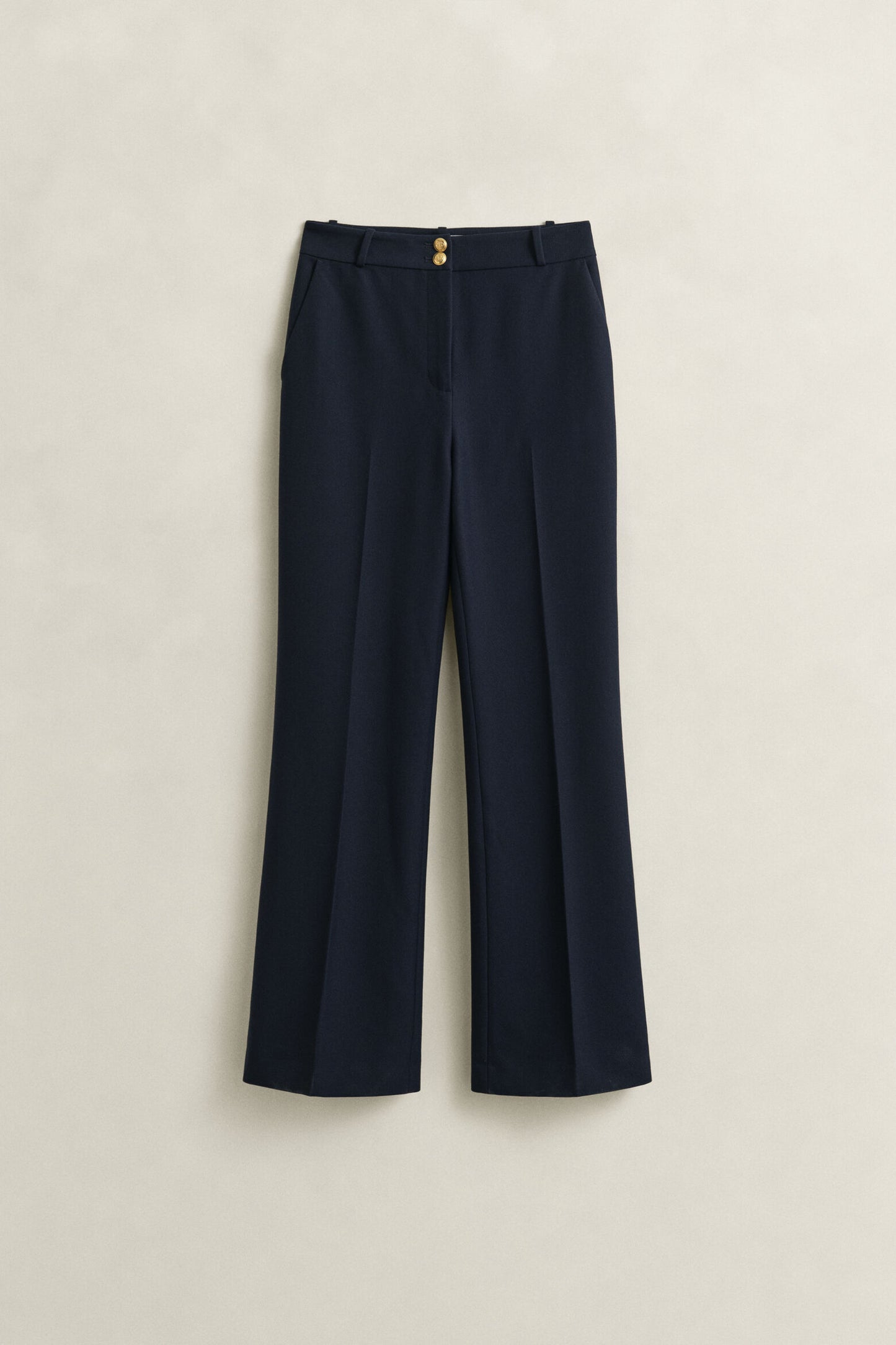 Slim Flare Nautical Pants