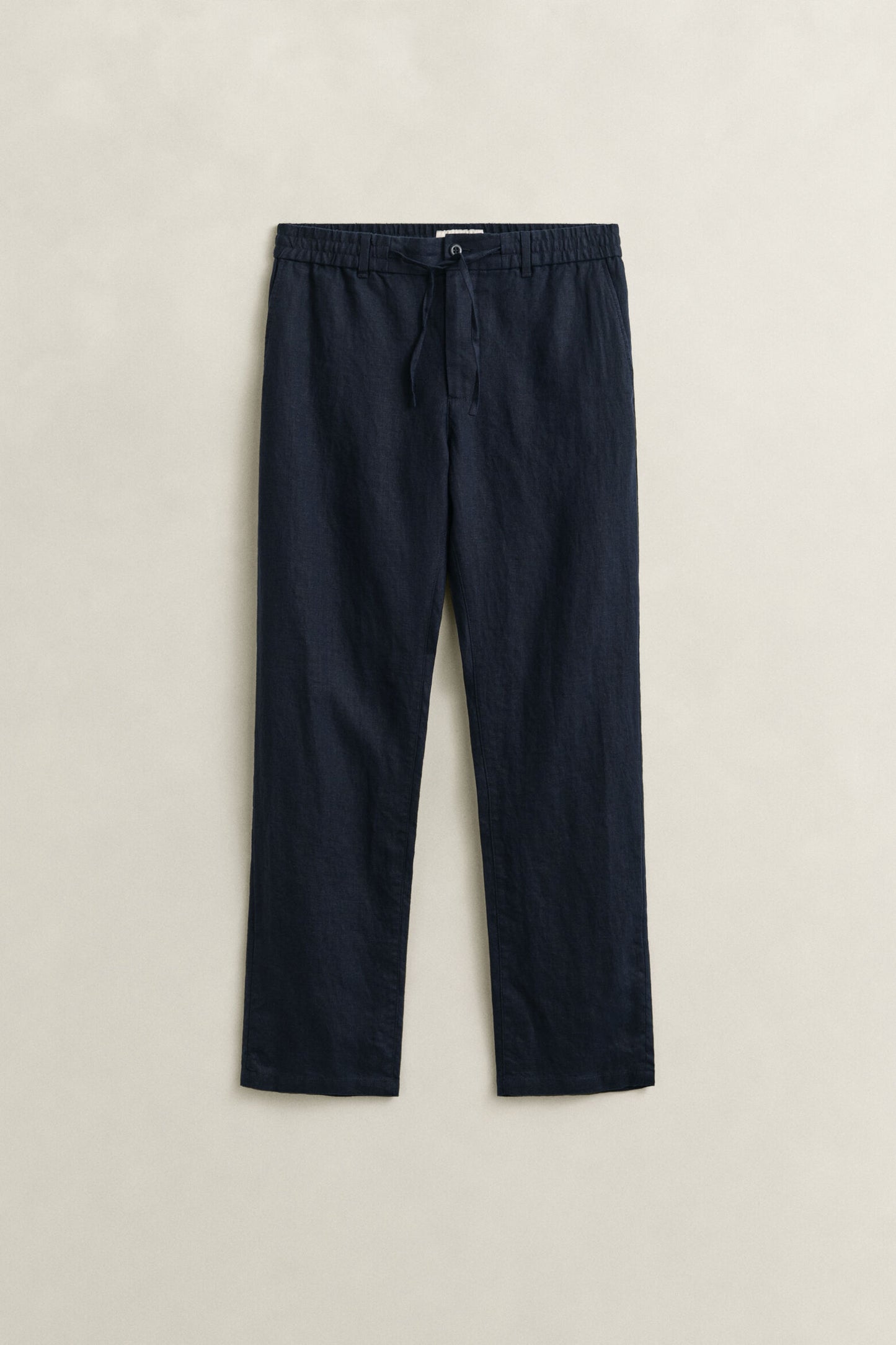 Regular Fit Linen Drawstring Pants