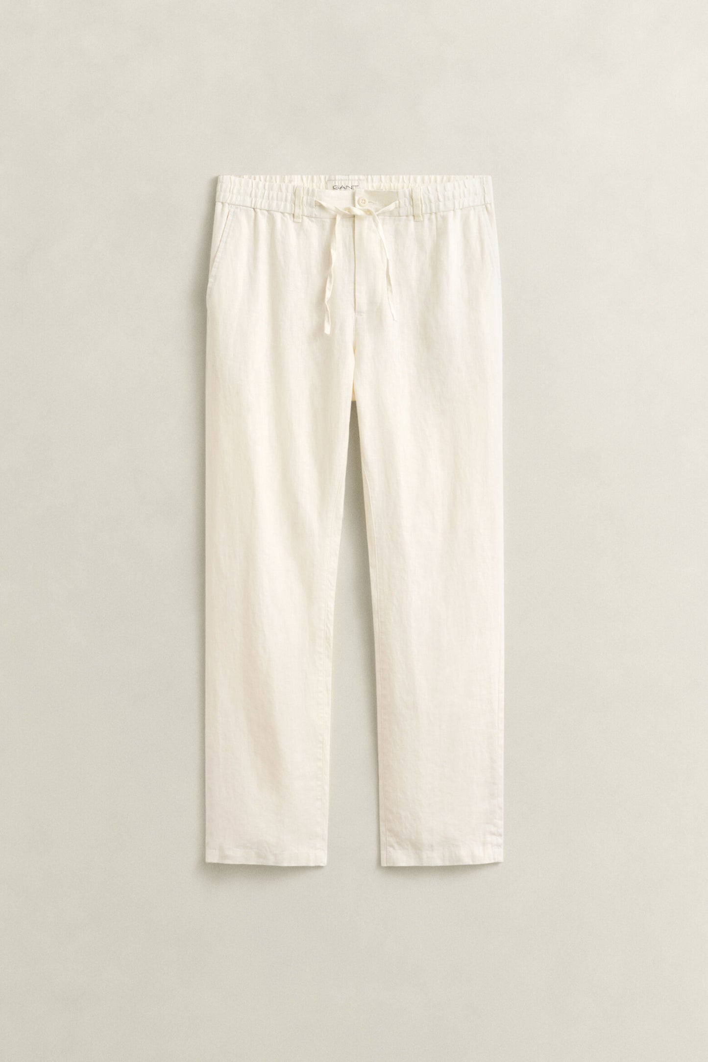 Regular Fit Linen Drawstring Pants