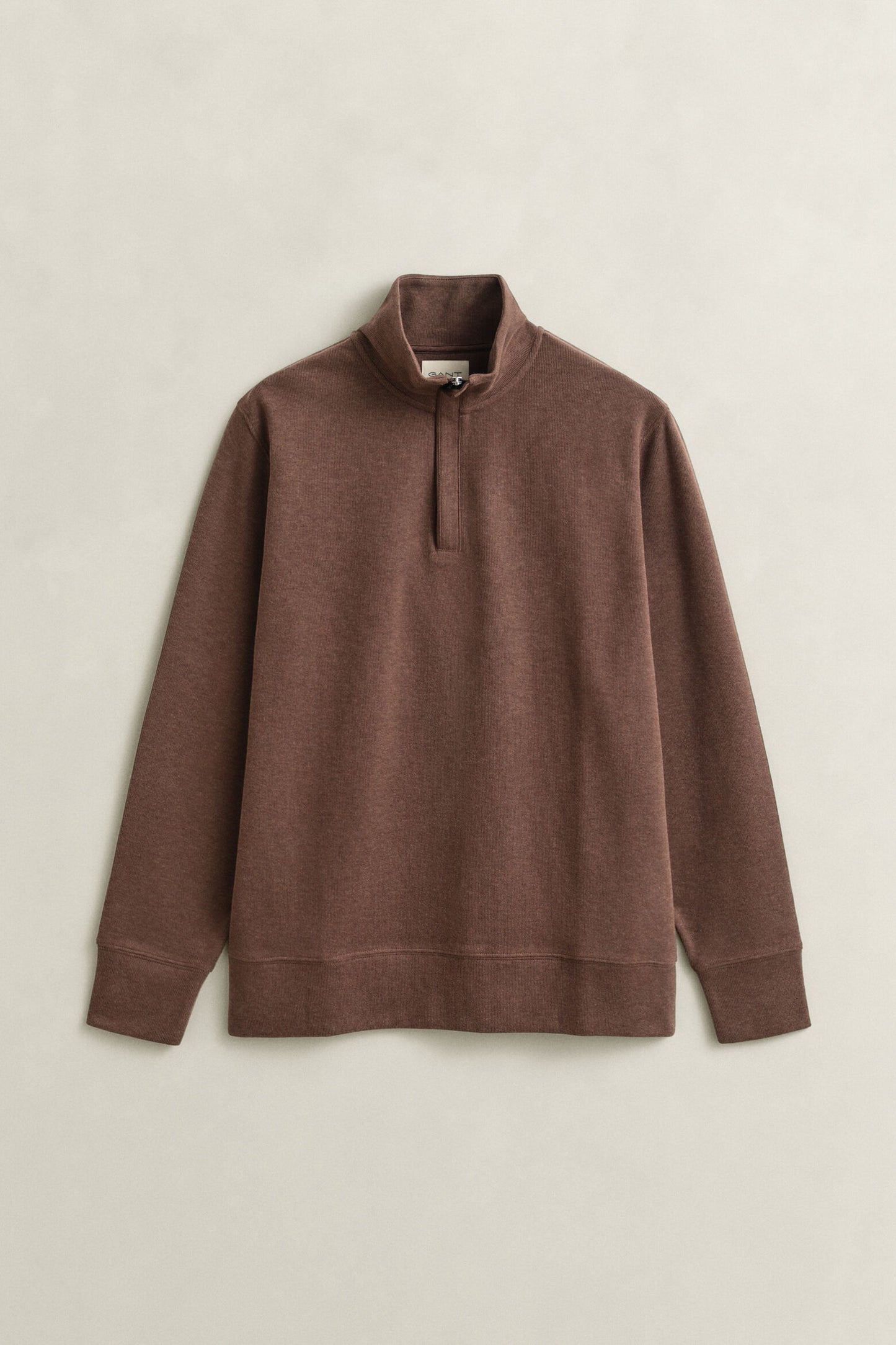Light Seersucker Half Zip Top