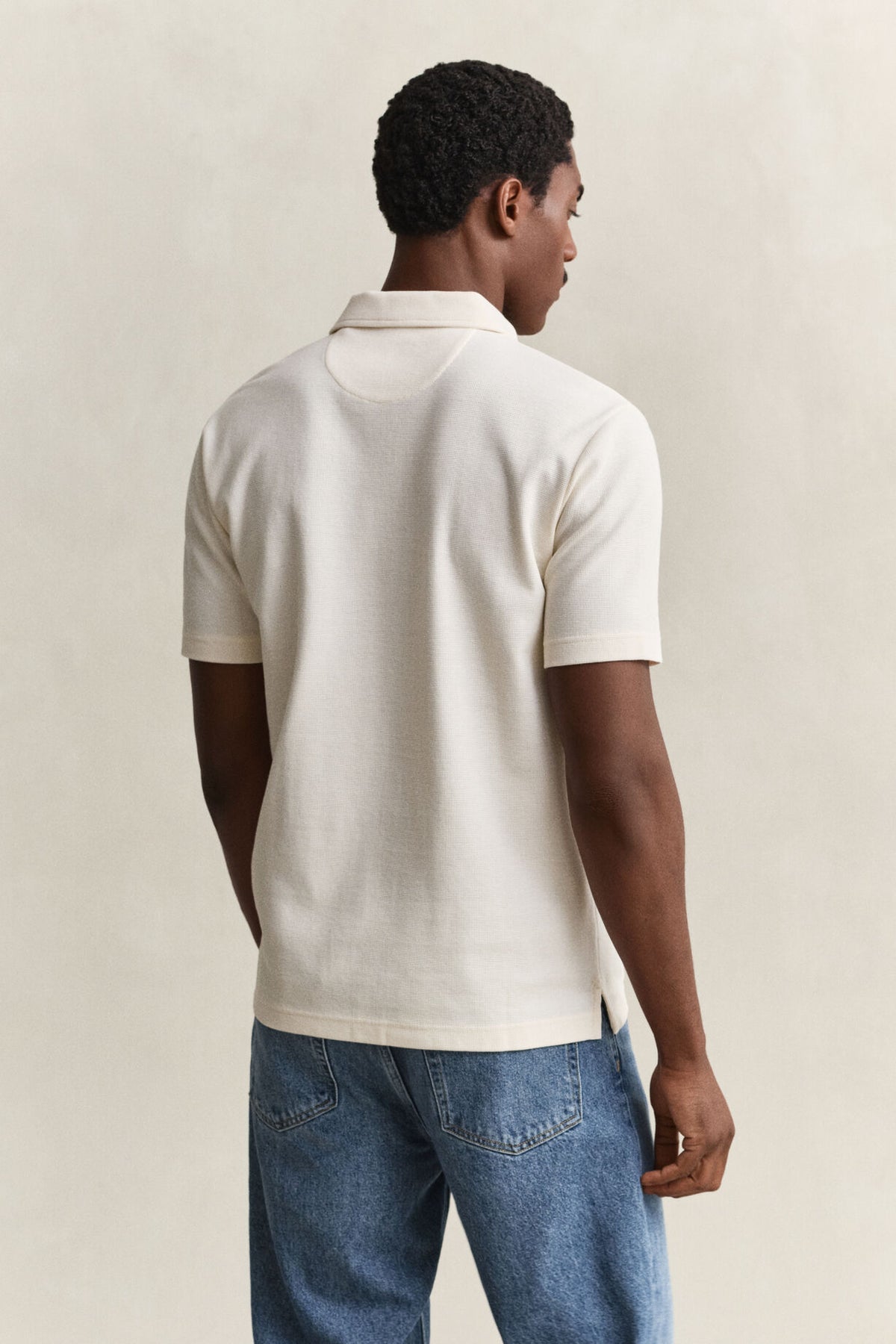 Micro Texture Short sleeve Polo